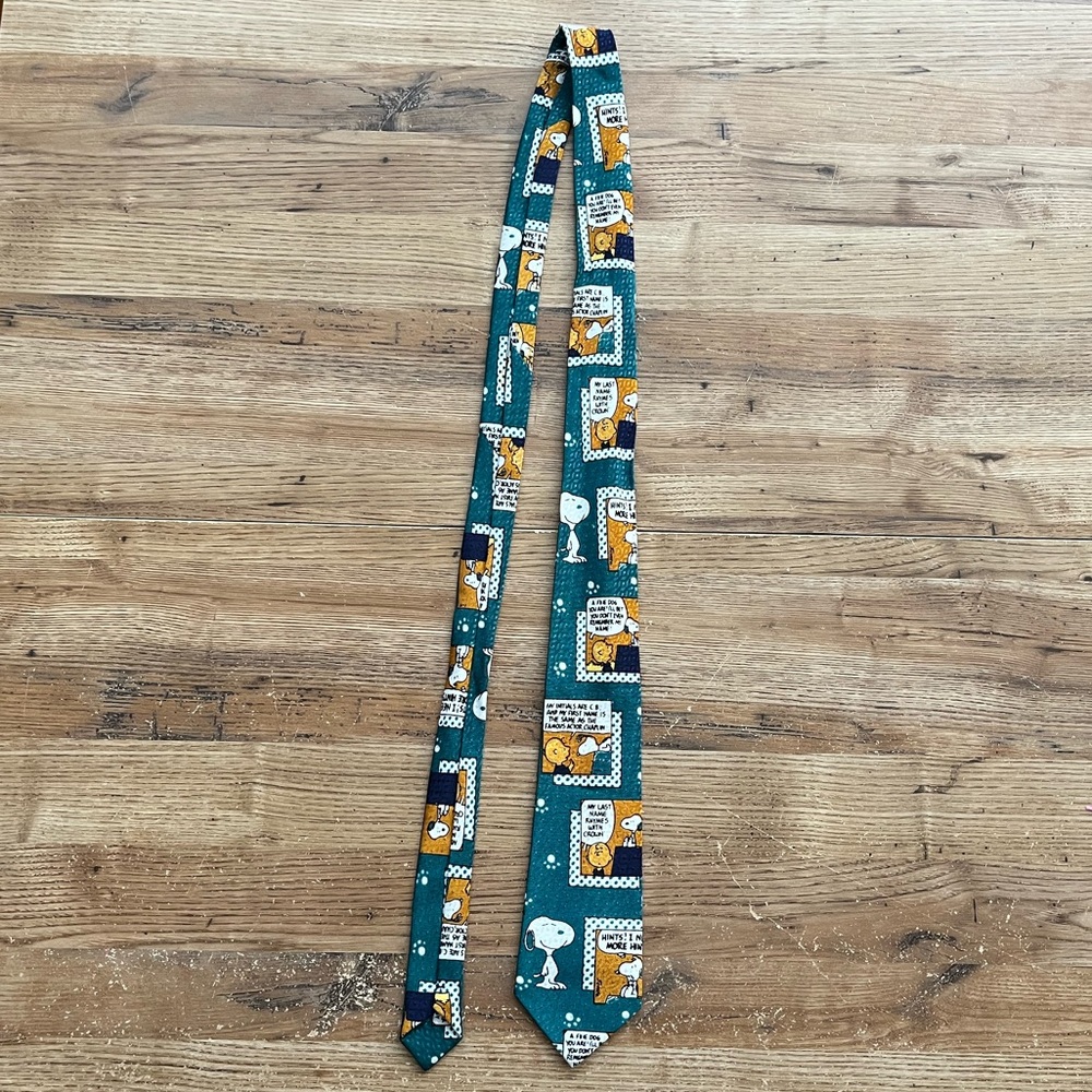 Vintage 1958 Snoopy Tie